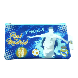 ست 12 در 1 کوله پشتی چرخدار 40 سانتی Real Madrid مدل Rainbow Max - Backpack - Trolly Bag - Promotion Items 12 in 1 - Real Madrid _کیف مدرسه